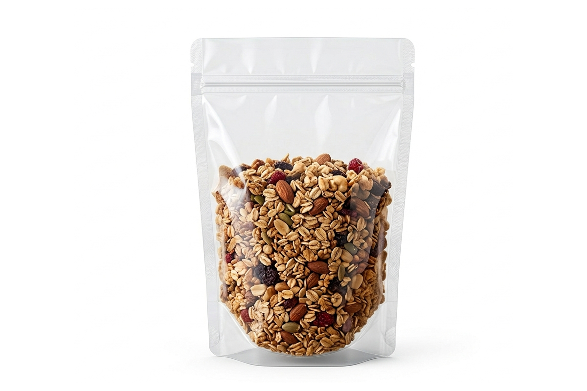 bolsa stand up pouch con zipper
